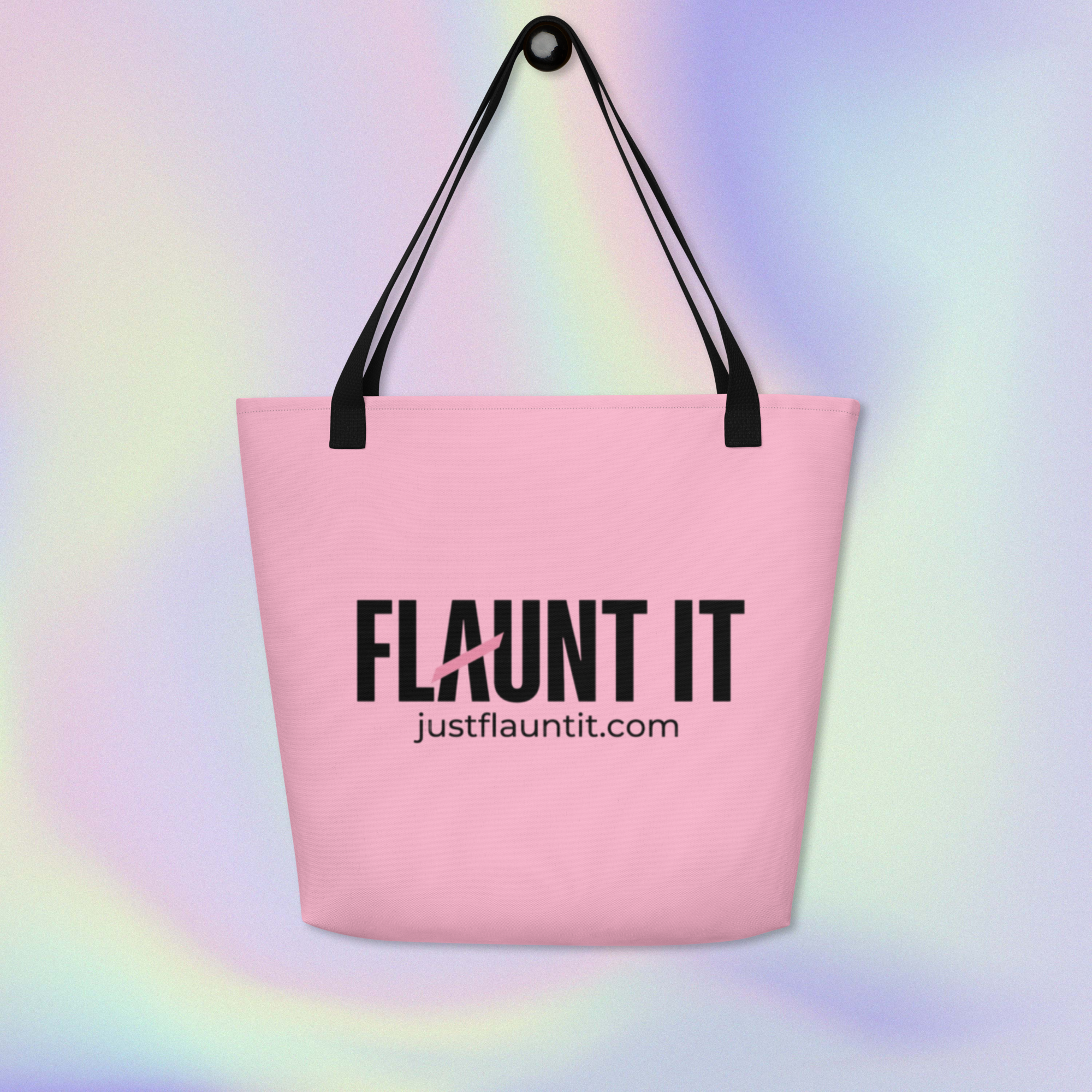 Flaunt It Logo Tote Bag — Large (Beach)
