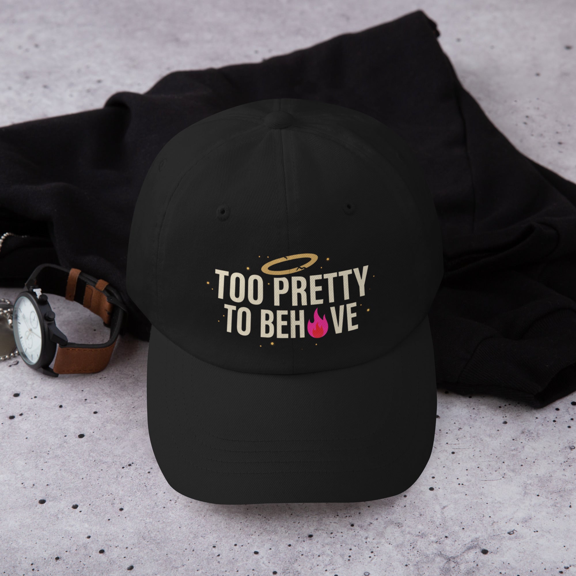 Too Pretty to Behave Holy Fire Hat