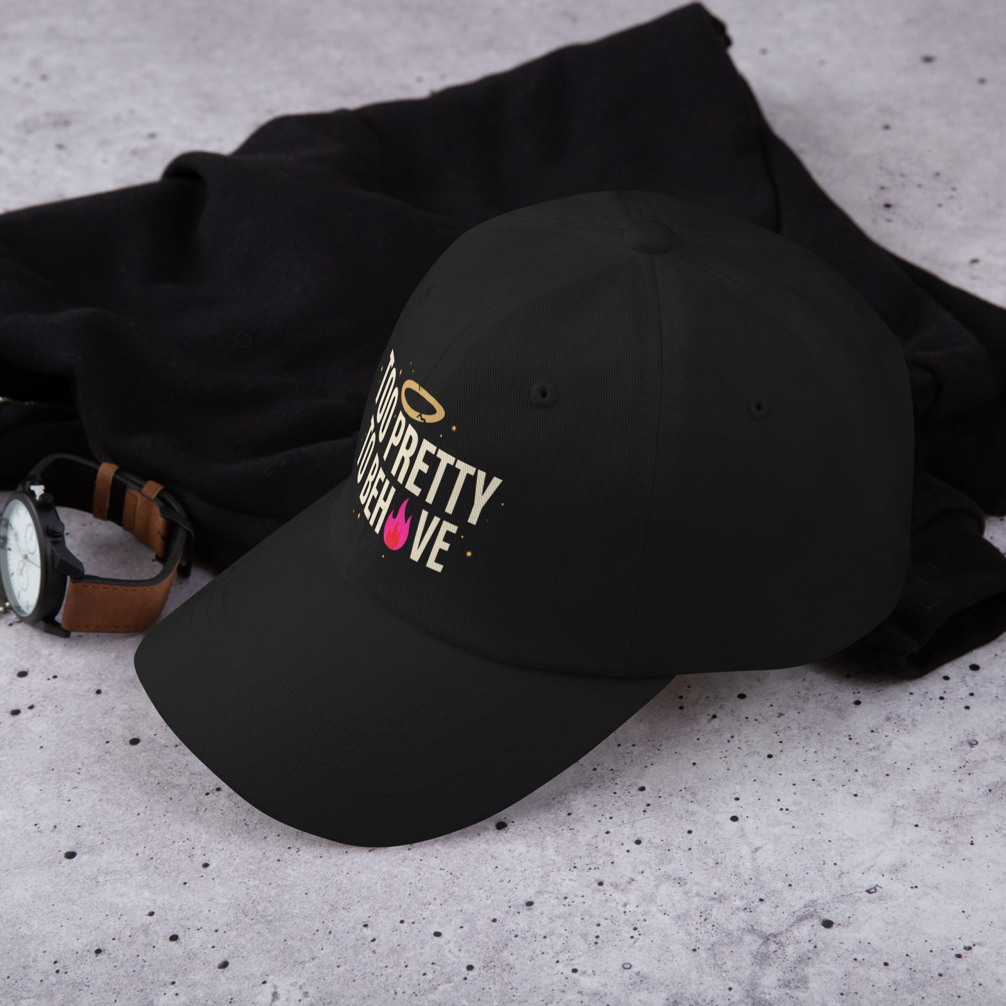 Too Pretty to Behave Holy Fire Hat