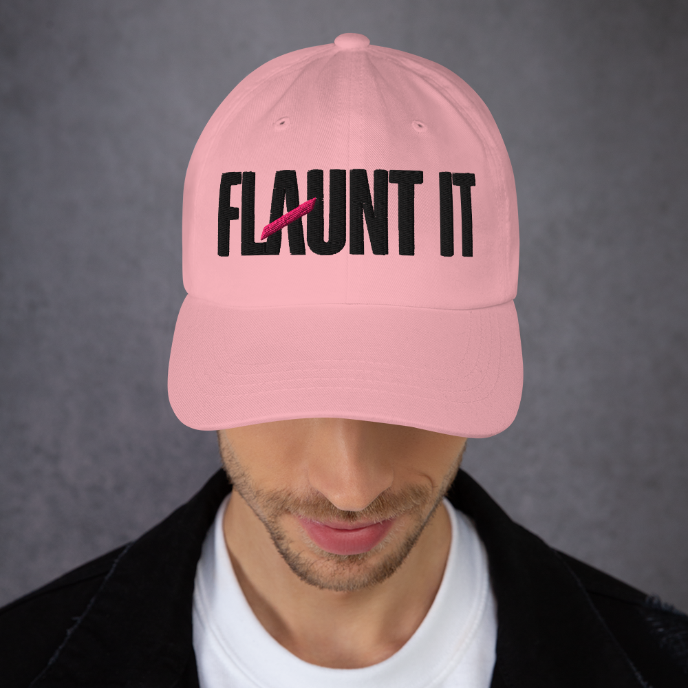 Flaunt It Logo Hat — Embroidered