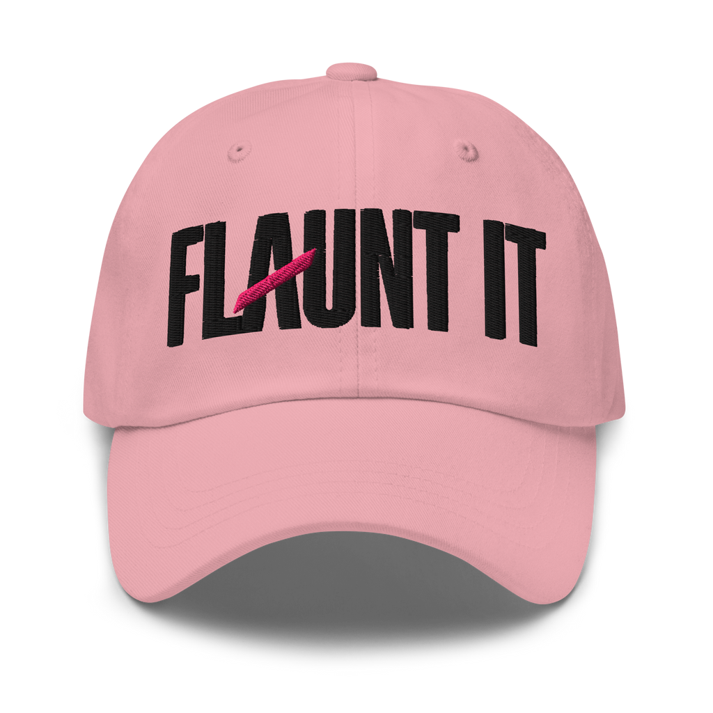 Flaunt It Logo Hat — Embroidered