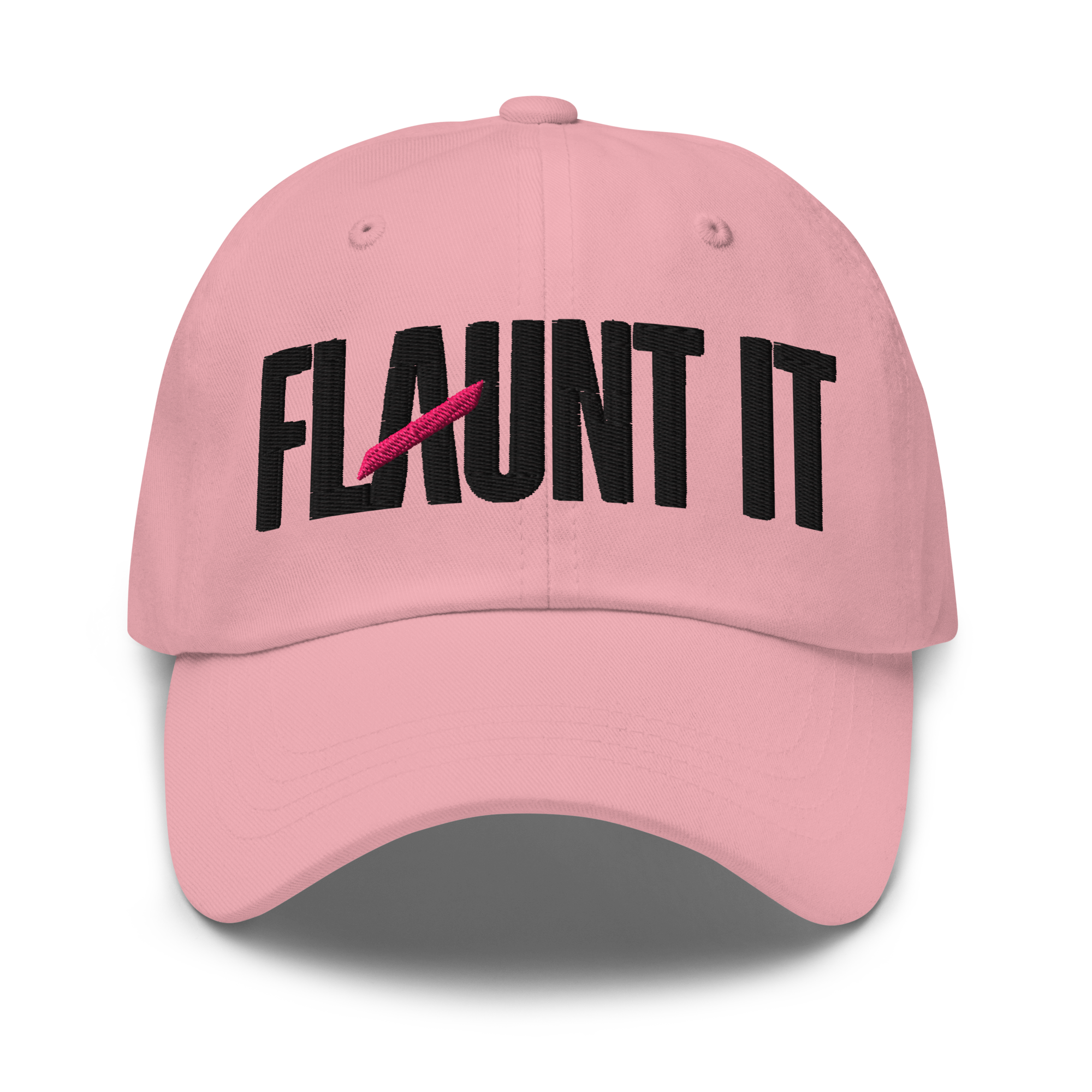 Flaunt It Logo Hat — Embroidered