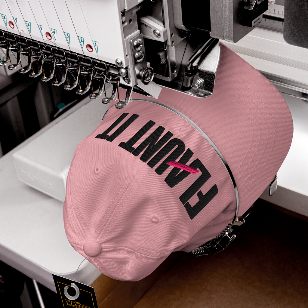 Flaunt It Logo Hat — Embroidered