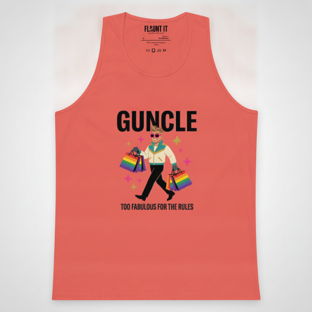 Guncle Too Fabulous for the Rules - Premium Unisex Tank