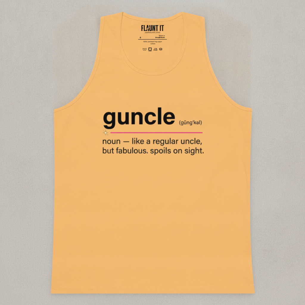 Guncle Definition Premium Tank - Unisex