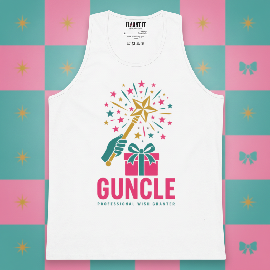 Guncle Professional Wish Granter - Premium Unisex Tank