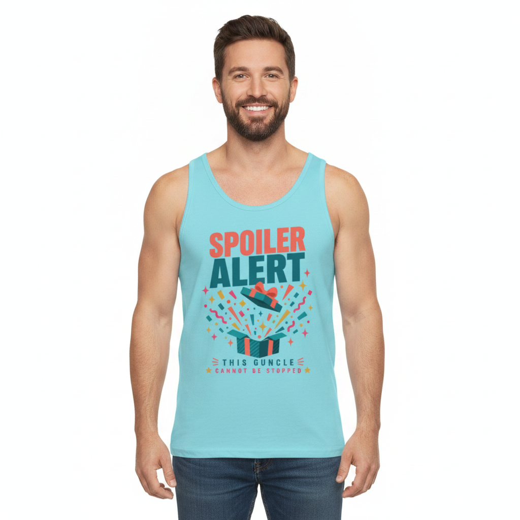 Spoiler Alert Guncle - Premium Unisex Tank Top