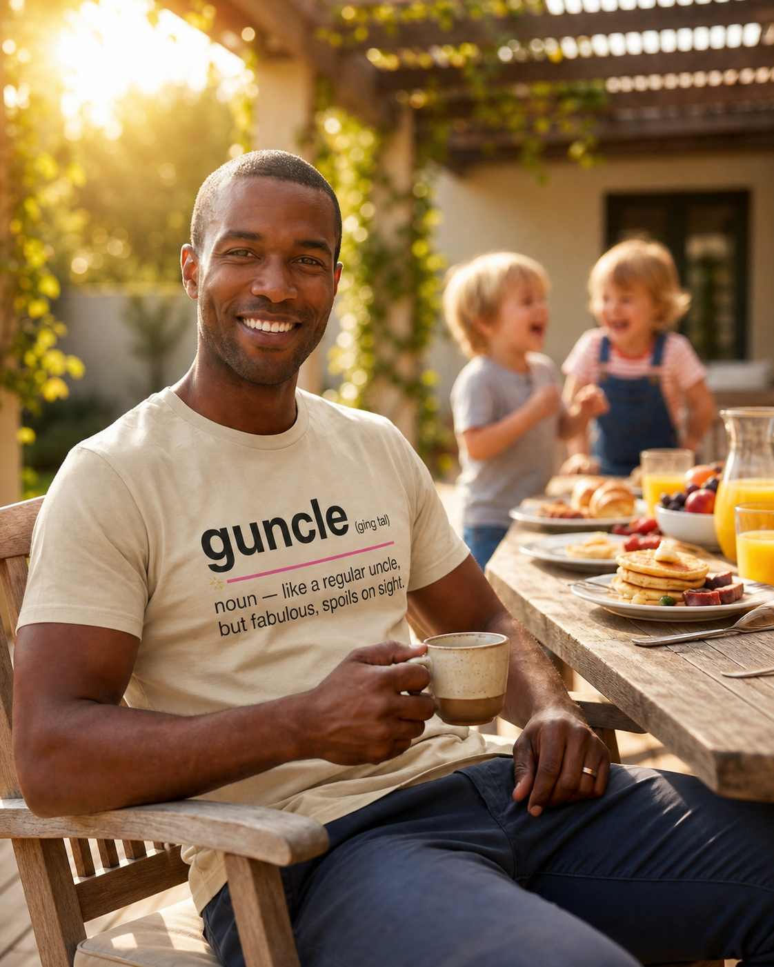 Guncle Definition - Premium Tee - Unisex