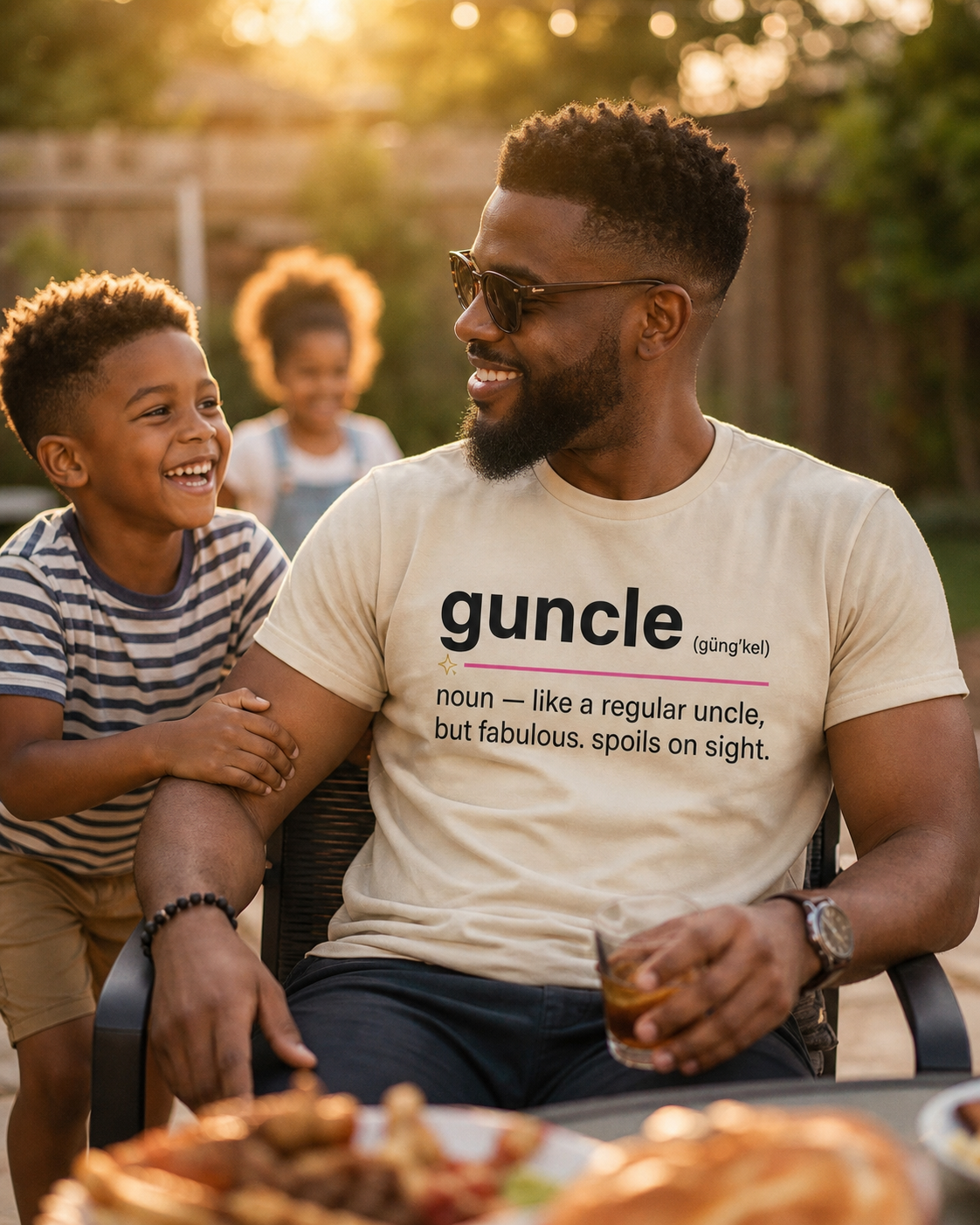 Guncle Definition - Premium Tee - Unisex