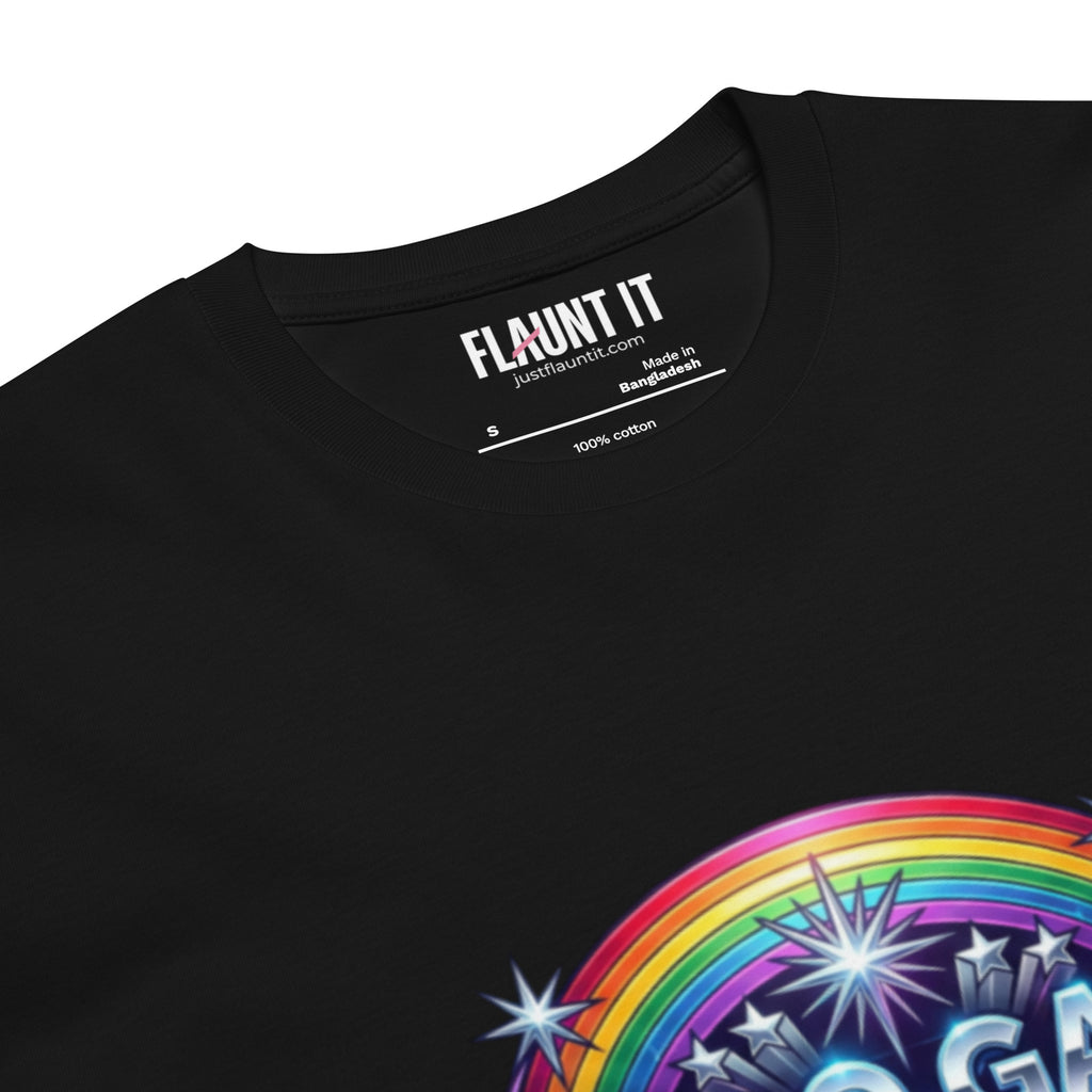 Too Gay to Tone It Down Club Flyer Tee