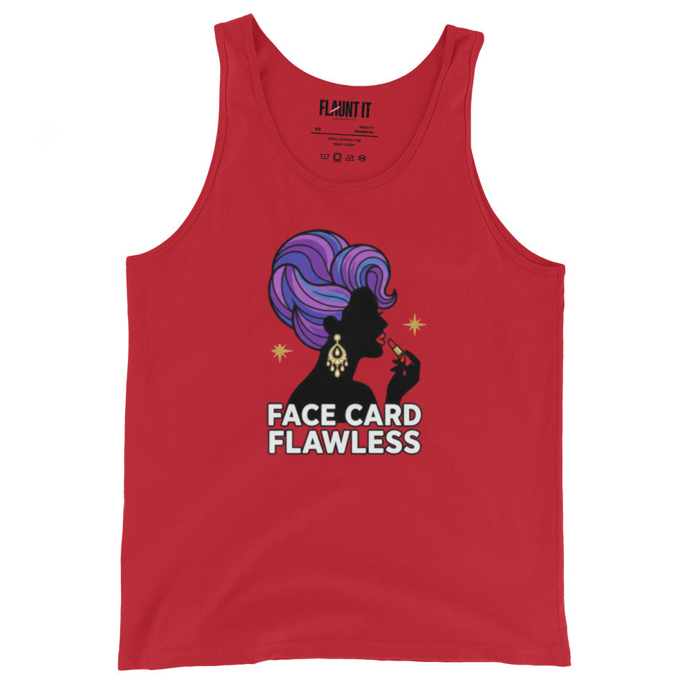 Face Card Flawless Premium Tank - Unisex