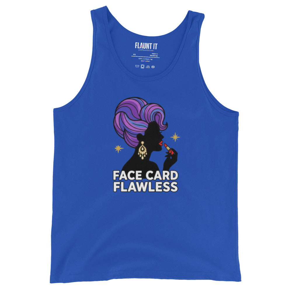 Face Card Flawless Premium Tank - Unisex